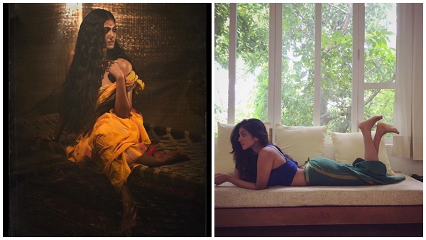 സാരി ലുക്ക് 