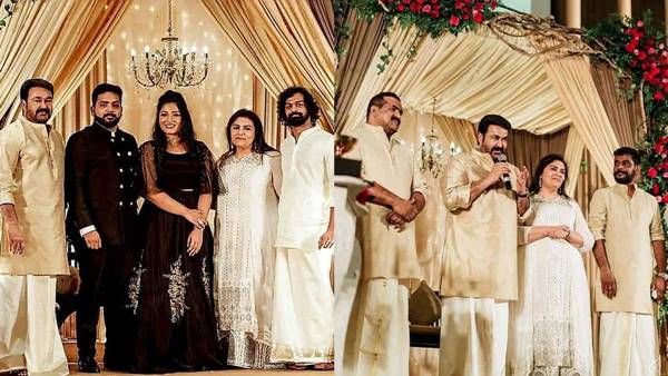 മോഹന്ലാലും കുടുംബവും