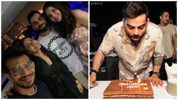    കോലിയുടെ  പിറന്നാൾ  ആഘോഷം