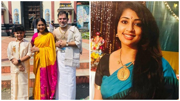 ഭര്‍ത്താവ് സന്തോഷിനും