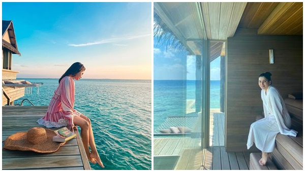  പുസ്തക വായനയിൽ മുഴുകി നടി