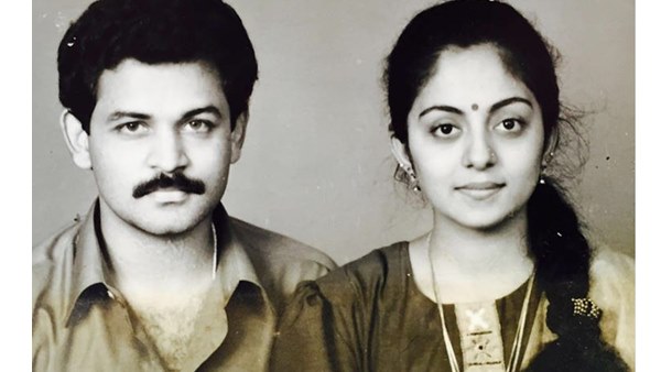 വിവാഹ വാര്‍ഷികം ആഘോഷിച്ച് കൃഷ്ണ കുമാര്‍ 