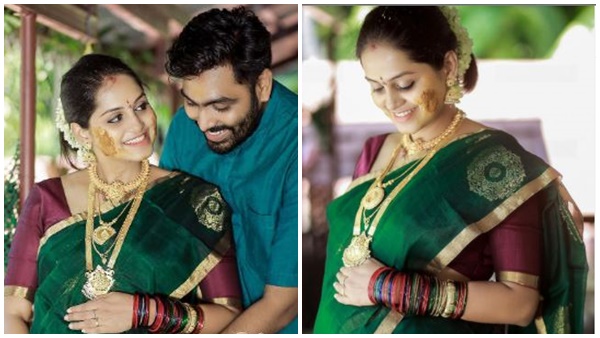 ശില്പ്പയുടെ വളക്കാപ്പ് ചടങ്ങില് നിന്നുളള