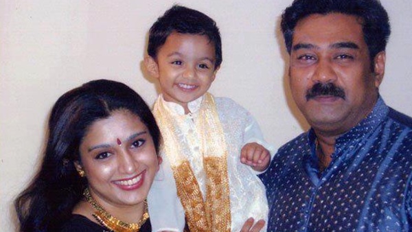  മകനെ കുറിച്ച് സംയുക്ത വര്‍മ്മ