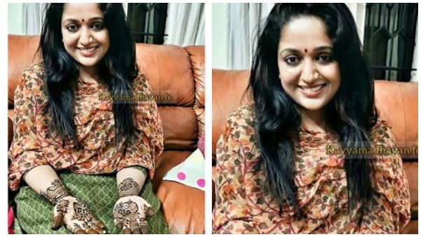 ഇപ്പോഴിതാ മൈലാഞ്ചി അണിഞ്ഞുളള