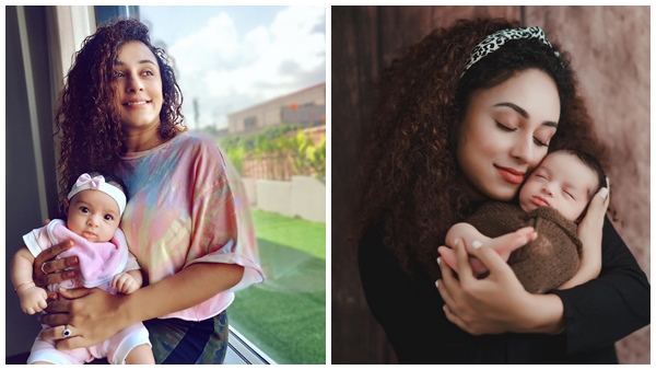  മകള്‍ക്ക് പാലൂട്ടുന്ന ചിത്രവുമായി പേളി