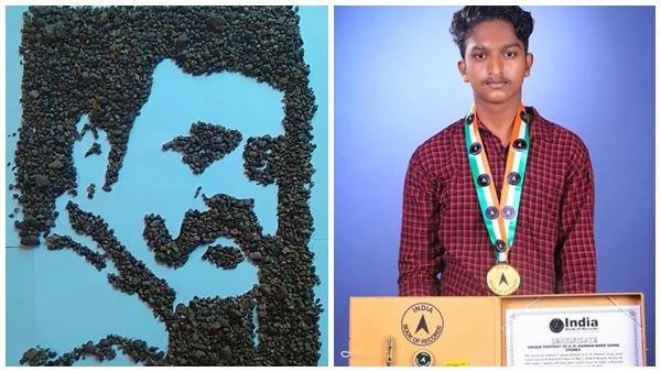  കല്ലുകളില്‍ വിസ്മയം തീര്‍ത്ത് രോഹിത്