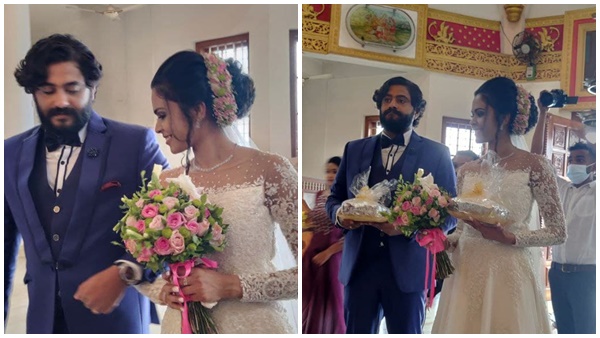 വിവാഹചിത്രം പങ്കുവെച്ച് നടൻ