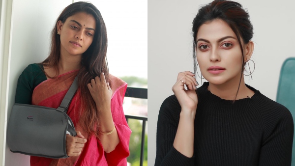 അനുശ്രീയുടെ കൈയ്യൊടിഞ്ഞോ?