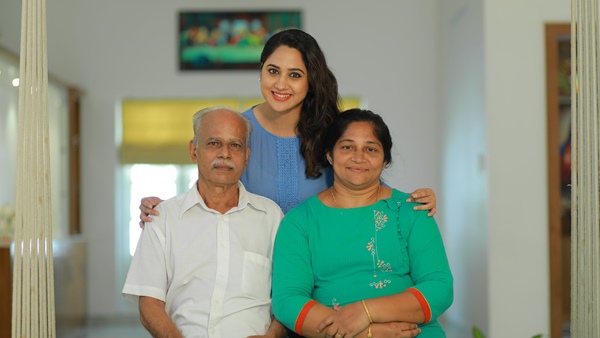 നടിയുടെ പിതാവിൻ്റെ വേർപാട് 