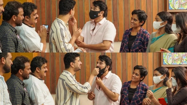മമ്മൂട്ടിക്കൊപ്പം പിറന്നാൾ ആഘോഷം