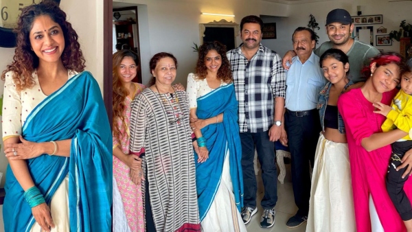 കുടുംബത്തോടൊപ്പം ആ​ഘോഷം