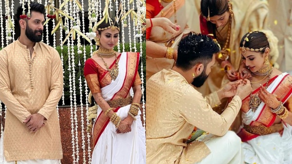 ​ഗോവയിൽ കേരള സ്റ്റൈൽ വിവാഹം