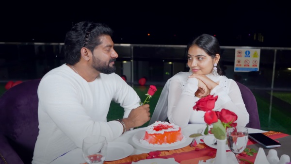 അൻഷിതയ്ക്കൊപ്പം ബിബിന്റെ പ്രണയദിനം