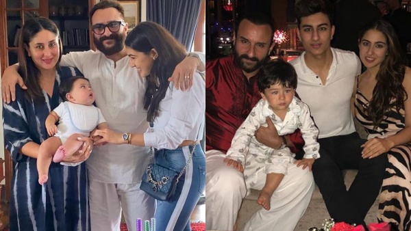 നാല് മക്കൾക്കൊപ്പം സെയ്ഫ് അലി ഖാൻ