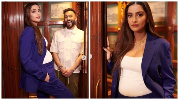  നിറവയറുമായി ആദ്യമായി പുറത്ത് വന്ന് സോനം കപൂർ