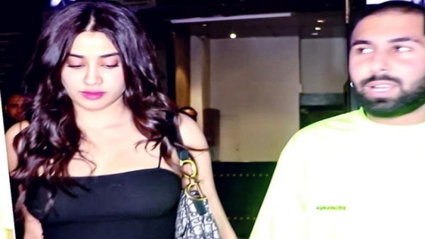 ആൺ സുഹൃത്തിനൊപ്പം ജാൻവി 