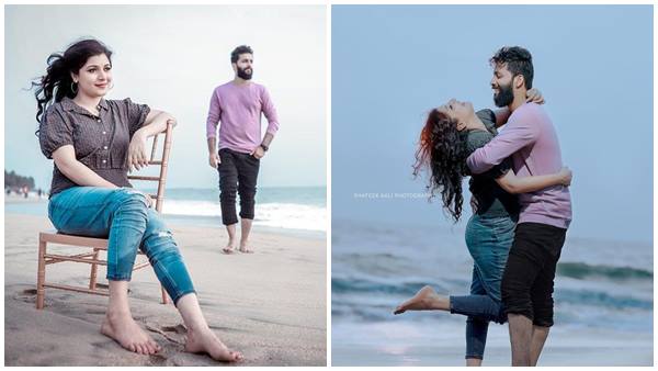 പ്രണയാർദ്രമായി ബീച്ചിലെ സേവ് ദ് ഡേറ്റ്