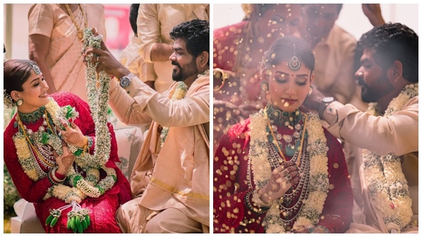 മരതകത്തിന്റെ ആഭരണങ്ങളാണ് നയന്‍താര അണിഞ്ഞത്