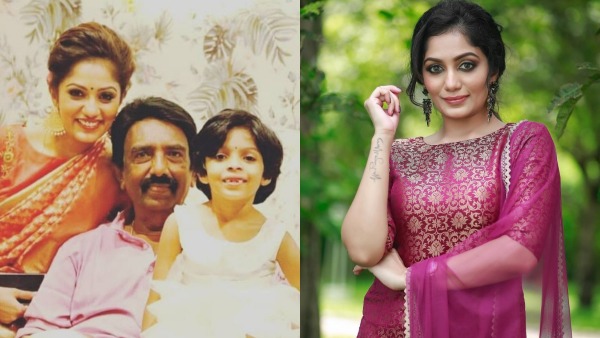 ആര്യയുടെ അച്ഛൻ