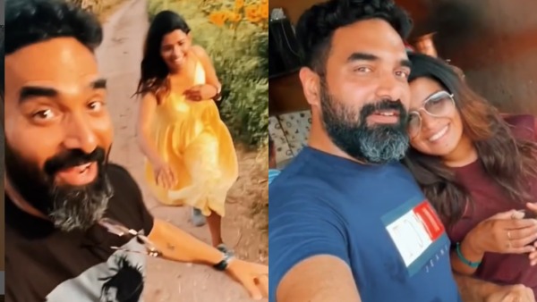 സൂര്യകാന്തി പൂക്കൾക്കിടയിൽ ഉല്ലസിച്ച് അമൃത