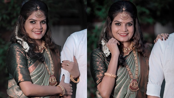 വിവാഹ വേഷത്തില്‍