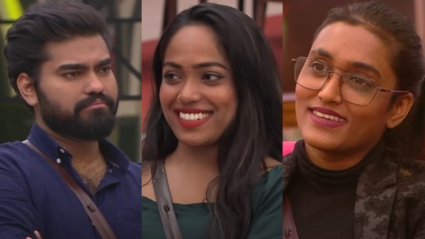 നിമിഷയും ജാസ്മിനും റോബിനൊപ്പം