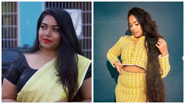 നിമിഷയാണെന്ന് പോലും തിരിച്ചറിയാന്‍ പറ്റാത്ത വിധത്തില്‍ തടിച്ചുരുണ്ടാണ് നടിയിരിക്കുന്നത്