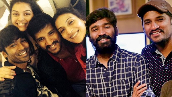 മുൻ ഭാര്യമാർക്കൊപ്പം വിജയ് യേശുദാസും ധനുഷും