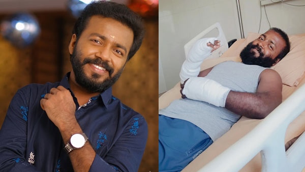 'വെടിക്കെട്ട്' എന്ന ചിത്രത്തിന്റെ ഷൂട്ടിങ്ങിനിടെ വിളക്കിൽ നിന്ന് എണ്ണ വീണ് വിഷ്ണുവിന് കയ്യിൽ പൊള്ളലേറ്റിരുന്നു