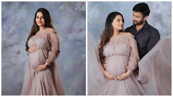  മെറ്റേണിറ്റി ഫോട്ടോഷൂട്ട് ചിത്രങ്ങളാണ് വിഷ്ണുപ്രിയ ഇന്‍സ്റ്റാഗ്രാം പേജിലൂടെ പങ്കുവെച്ചത്