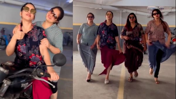 ഭാവനയുടെ ഭാവനയിൽ വിരിഞ്ഞതാണ് ഡാൻസ് വീഡിയോ എന്നാണ് ക്യാപ്‌ഷനിൽ ഉള്ളത്