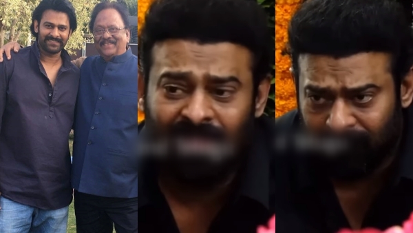 അമ്മാവൻ നടൻ കൃഷ്ണം രാജുവിന്റെ വേർപാട്