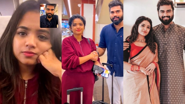 തലയിൽ കൈവെച്ച് അനു​ഗ്രഹിച്ച് യാത്രയാക്കി റോബിൻ