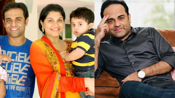 സഹപ്രവർത്തകർക്കും കുടുംബത്തിനുമൊപ്പം വിവാഹ വാർഷിക ആഘോഷം