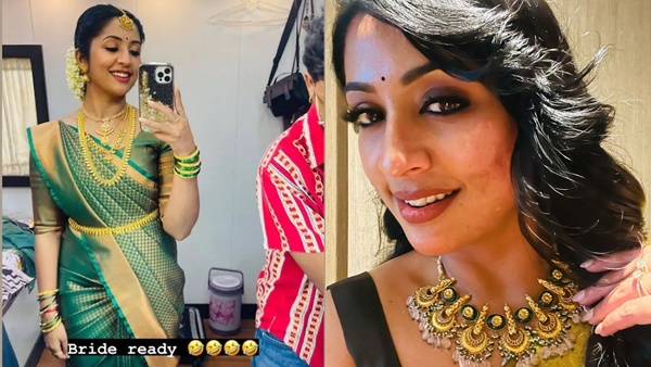 കല്യാണത്തിനായി അണിഞ്ഞൊരുങ്ങി