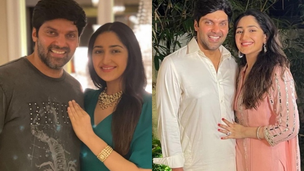 സയേഷയുമായുള്ള പ്രണയം 