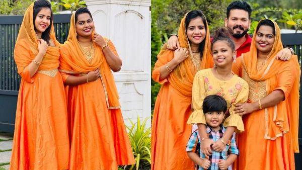 നിറവയറിൽ നിൽക്കുന്ന മഷൂറയ്ക്കൊപ്പം സുഹാനയും ബഷീറും