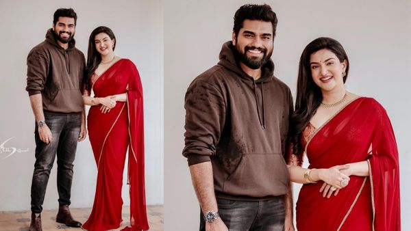 രണ്ടു പേരും പുഞ്ചിരിയോടെയാണ് ചിത്രത്തിന് പോസ് ചെയ്തിരിക്കുന്നത്