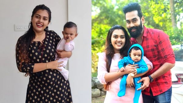 കഴിഞ്ഞ ദിവസമായിരുന്നു ധ്വനിയുടെ ചോറൂണ്