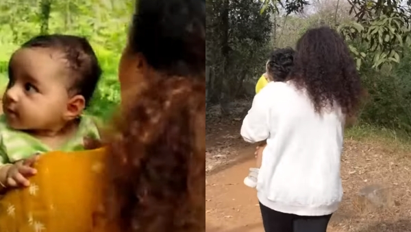 നാടും വീടും ഉപേക്ഷിച്ച് പോകുന്നവർക്കിടയിൽ വ്യത്യസ്തയായി പേളി