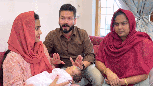 Basheer Bashi And Wife Mashura, Basheer Bashi Mashura, Basheer Bashi Mashura son, Basheer Bashi news, Basheer Bashi video, Basheer Bashi, ബഷീർ ബഷി മകൻ, ബഷീർ ബഷി വാർത്തകൾ, ബഷീർ ബഷി മഷൂറ, ബഷീർ ബഷി മകൻ, ബഷീർ ബഷി മുഹമ്മദ് എബ്രാൻ 