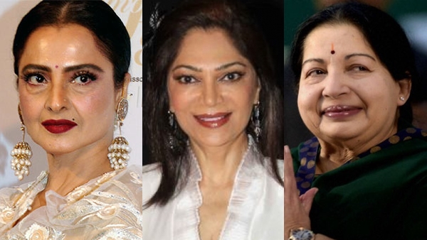 Simi Garewal, Rekha, Jayalalithaa