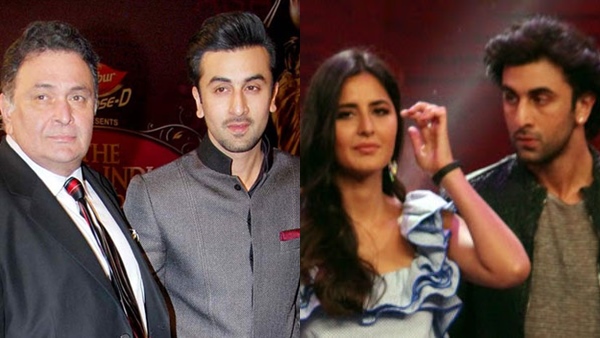 Rishi Kapoor, Ranbir Kapoor, Katrina Kaif
