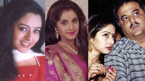 Sridevi  Divya Bharati  soundarya