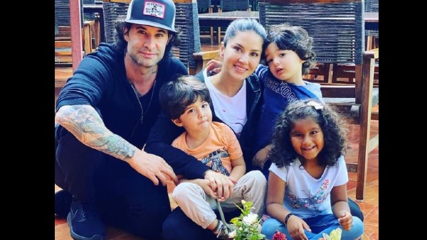 Sunny Leone Family