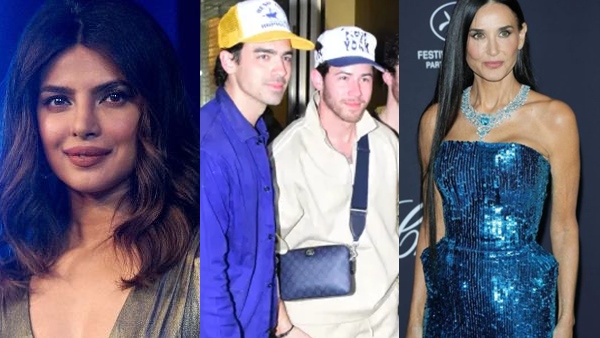 Joe Jonas  Priyanka Chopra  Demi Moore