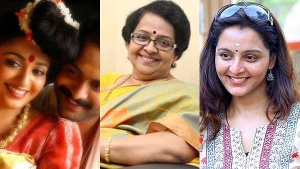 Mallika Sukumaran  Manju Warrier