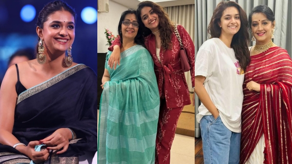 Keerthy Suresh  Menaka Suresh