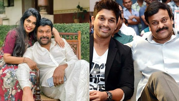 Chiranjeevi  Allu Arjun
